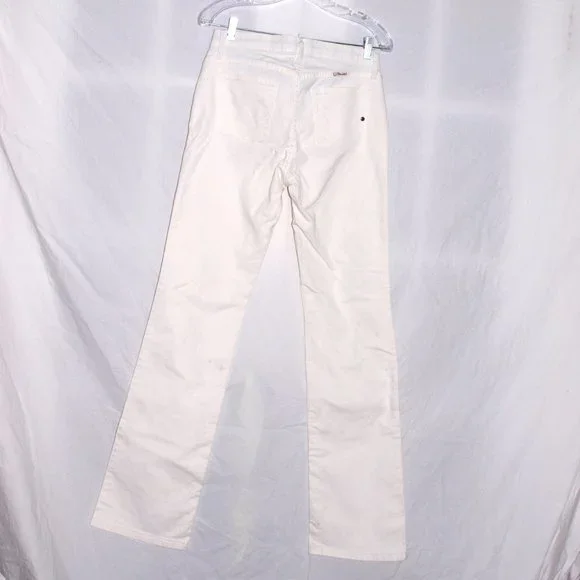 Size 30/9 X32 Women's White Wrangler Q Baby Bootcut Jeans - Picture 2 of 2
